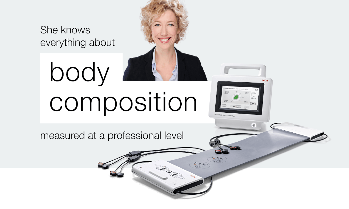 Products » Body Composition Analysis » seca mBCA Advantages » seca mBCA
